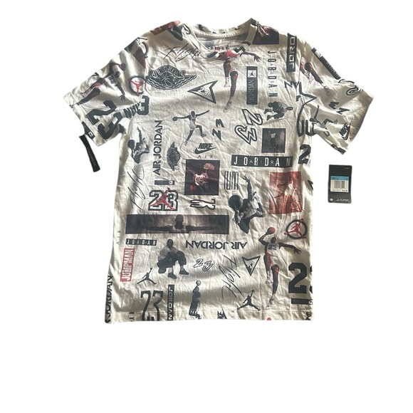 Air Jordan Jumpman all over print t-shirt nwt size M - Picture 1 of 3